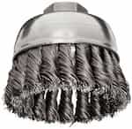 4" Single Row Knot Wire Cup Brush