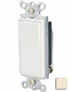 GP 15 Amp 3-way Rocker Switch, Almond