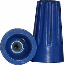NSI Blue Wire Connectors, Twist-On 22-14 AWG
