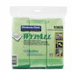 WypAll Green Microfiber Cleaning Cloths w/ Microban Protection