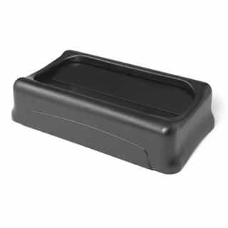 Black Swing Lids for Slim Jim Waste Containers