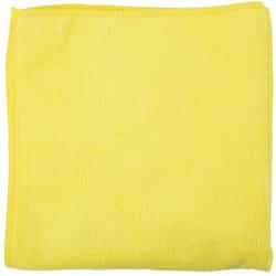 Unger MicroWipe Heavy Duty Microfiber Cloth, Yellow