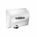 American Dryer 1500W eXtremeAir GXT Hand Dryer, Wall Mounted, 100-240V, White Finish