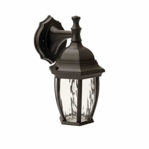 AFX 6W LED Clark Outdoor Wall Sconce, 600 lm, 120V, 3000K, Black