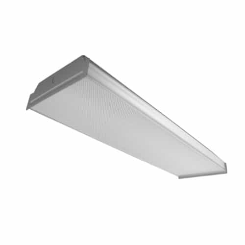 AFX 48-in Narrow Wrap Fixture w/ Prismatic Lens, 2-Lamp, G13, 120V-277V