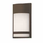 20W LED Paxton Outdoor Wall Sconce, 120V-277V, Selectable CCT, Bronze