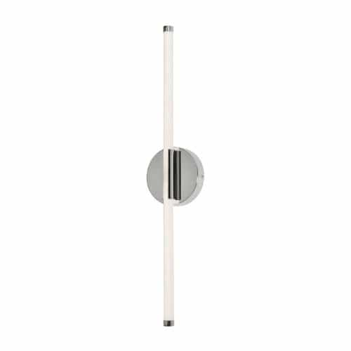 AFX 24-in 15W Rusnak Wall Sconce, 1100 lm, 120V, 3000K, Chrome