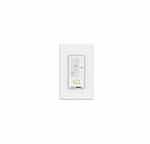 300W Touch Dimmer w/ Wall Plate, 120V, White