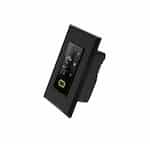300W Touch Dimmer w/ Wall Plate, WiFi Control, 120V, Black