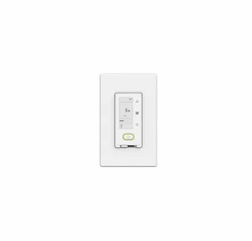 Aida 300W Touch Dimmer w/ Wall Plate, WiFi Control, 120V, White