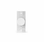 150W Rotary Dimmer Switch, 120V, White