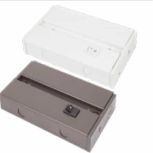 American Lighting Hardwire Box with Power Connection Ports, (6) 3/8-in Knockouts, DB