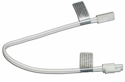 American Lighting 12-in Linkable Extensions for Xenon 120V Puck Light, White