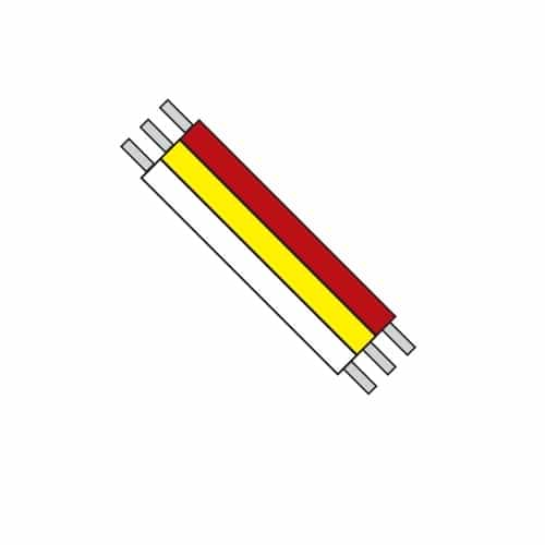 American Lighting 2-in 3-Pin Connectors for Selectable CCT LED Light Sheets