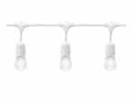 American Lighting 48 Foot E26 40W Max LED Suspended Cord and Plug White String Lights