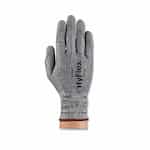 Ansell Hyflex Cut-Resistant Gloves, Knitwrist, Size 8, Gray