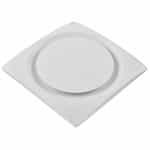 Aero Pure 120 CFM Slim Fit Bathroom Fan w/ Humidity Sensor, White