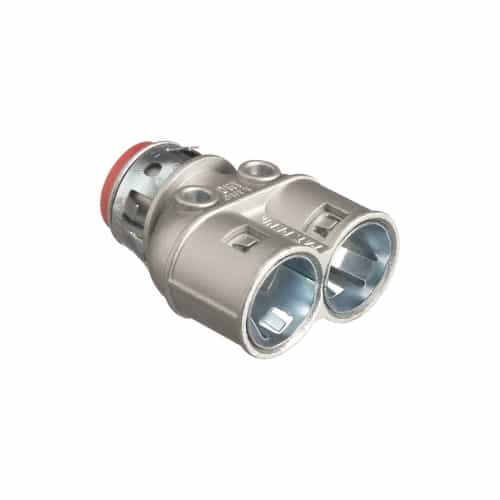 Arlington Industries 3/8-in Snap2It Connector, Duplex, .405 - .612