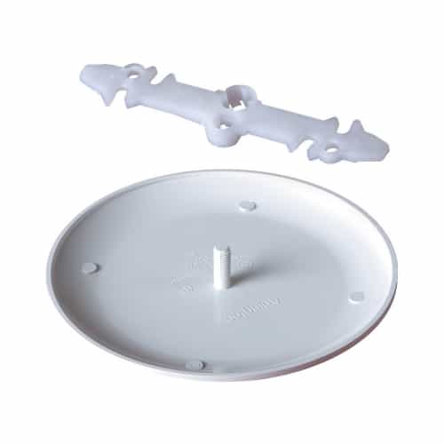 Arlington Industries 3-1/2-in & 4-in Ceiling Box Cover
