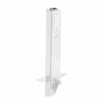 19.5-in Gard-N-Post Support for Outdoor Light Fixtures, White