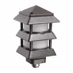 40W Gard-N-Post Pagoda Light w/o Bulb, Bronze