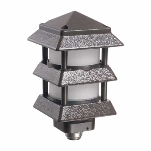 Arlington Industries 40W Gard-N-Post Pagoda Light w/o Bulb, Bronze