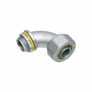 3/8-in Connector, Zinc, 90 Degree