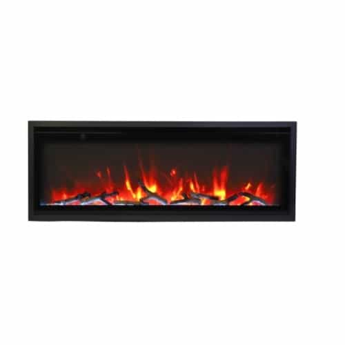 Amantii 42-in Symmetry Xtra Slim Electric Fireplace w/ Remote & WiFi