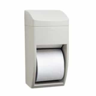 Kimberly-Clark Double Roll Tissue Dispenser, Smoke