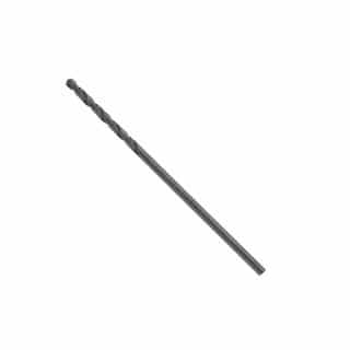 15/64-in x 6-in Extra Length Drill Bit, Black Oxide