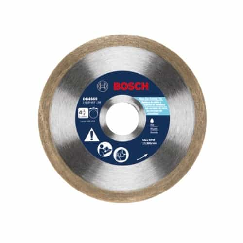 Bosch 4-1/2-in Premium Diamond Blade, Continuous Rim, Clean Cut