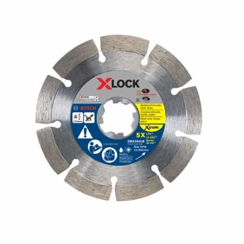 Bosch 4-1/2-in X-LOCK Xtreme Diamond Blade, Segmented Rim