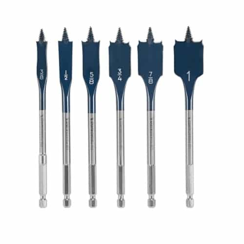 Bosch 6 pc. Daredevil Spade Bit Set, Standard Length