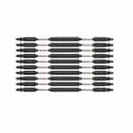 6-in Impact Tough Double-Ended Bit, R2, 10 Pack