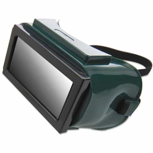 Best Welds Ridged Goggle, Hard Plastic, Green