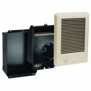 Cadet Almond, 1000W at 240V Com-Pak Wall Heater, Complete Unit with Thermostat