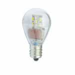 CyberTech 1W LED S11 Refrigerator Lightbulb, E12 Base, 60 lm, 120V, 2700K