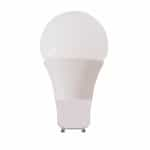 CyberTech 10W LED A19 Bulb, Dimmable, GU24, 800 lm, 120V, 3000K