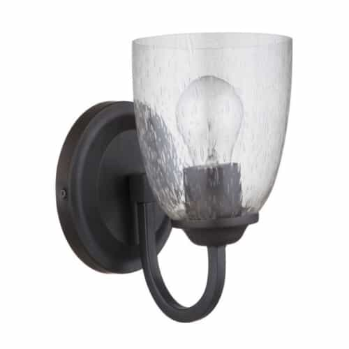 Craftmade Serene Wall Sconce Fixture w/o Bulb, 1 Light, E26, Espresso