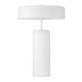 Corded Table Lamp Fixture w/o Bulbs, 3 Lights, E26, White