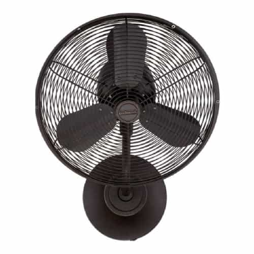 Craftmade 14-in 44W Bellows I Hard Wired Wall Fan, 3-Speed, 3-Blade, Aged Bronze