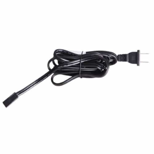 Craftmade 6-ft Under Cabinet Puck Cord and Plug, Black