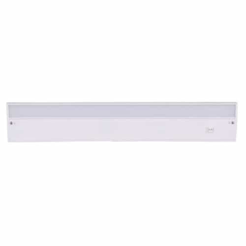 Craftmade 24-in 12W LED Under Cabinet Light Bar, Dim, 840 lm, 3000K, White