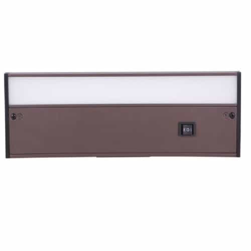Craftmade 12-in 6W LED Under Cabinet Light Bar, Dim, 370 lm, SelectCCT, Bronze