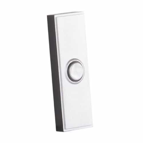 Craftmade 0.2W LED Contemporary Lighted Push Button, Brushed Polished Nickel