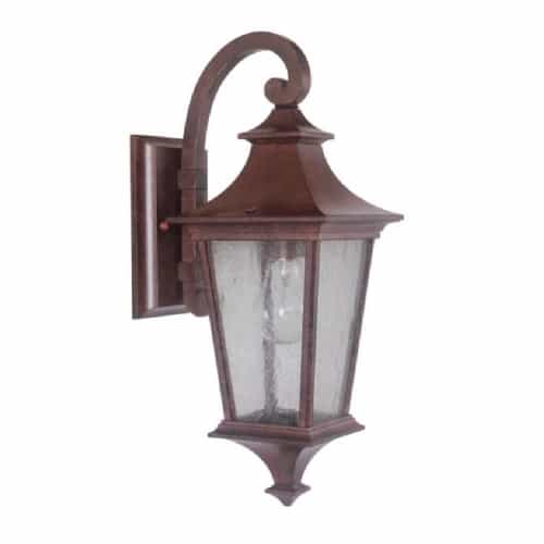 Craftmade Argent Outdoor Lantern Wall Sconce w/o Bulb, E12, Aged Bronze Textured