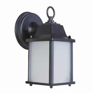 9W LED Coach Outdoor Wall Sconce, Non-Dim, 3000K, Oiled Bronze