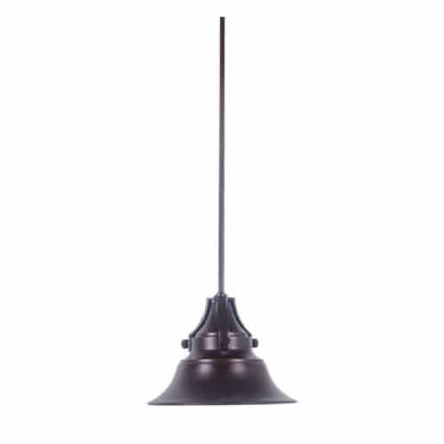 Craftmade Small Union Outdoor Pendant Light w/o Bulb, 1 Light, E26, Oiled Bronze