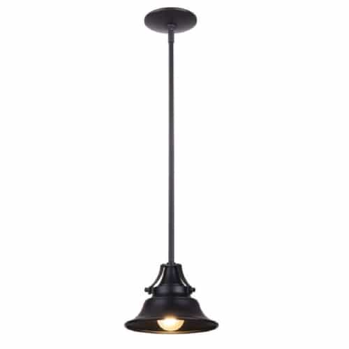 Craftmade Medium Union Pendant Fixture w/o Bulb, 1 Light, E26, Midnight