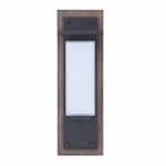 10W LED Heights Outdoor Wall Sconce, Dim, 3000K, Midnight/Barrel